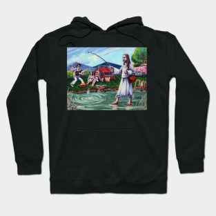 'ELVIS & JESUS CAMPING' Hoodie